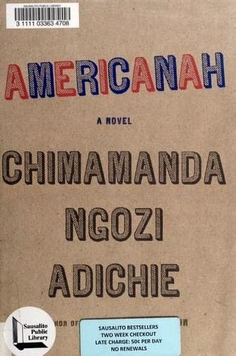 Cover of Americanah by Chimamanda Ngozi Adichie