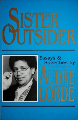 Cover of Sister Outsider by Audre Lorde
