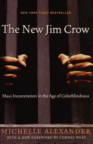 Cover of The New Jim Crow by Michelle Alexander
