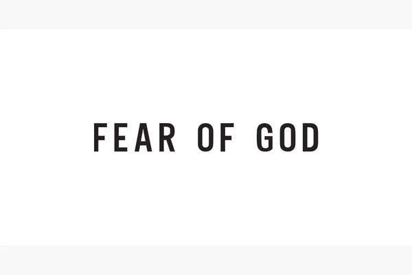 Fear of God